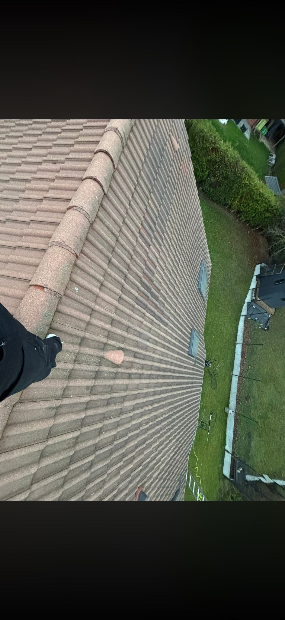 Avant nettoyage surface extérieure Mons